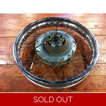 1977 Suzuki GS750 Spoked Rear Wheel / Rim